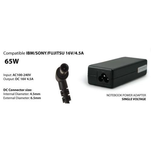TECNOSHOP Alimentatore universale Hantol per PC portatili Sony e Fujitsu 16 V